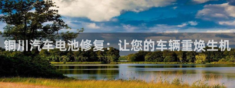 优发国际网官网17q8：铜川汽车电池修复：让您的车辆重焕生机
