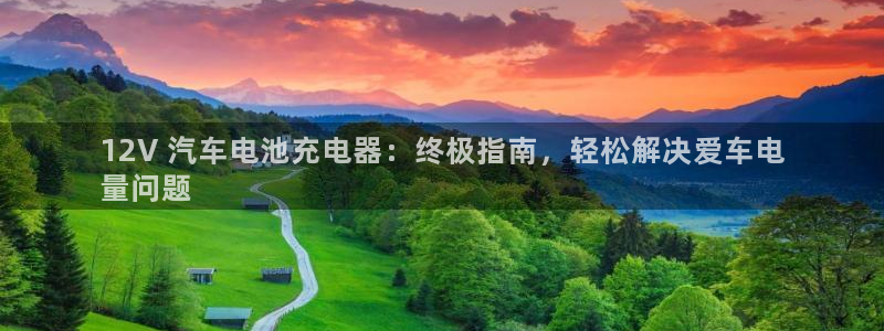 优发游戏官网：12V 汽车电池充电器：终极指南，轻松解决爱车电
量问题